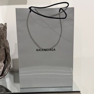 Balenciaga Elegant Gray Tote